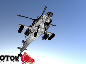 Apache AH-733 3D Модель
