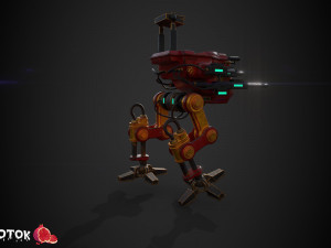AssaultMech Modelo 3D