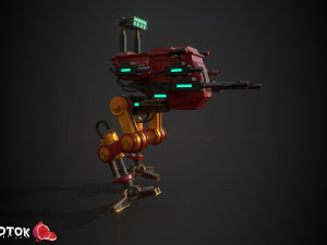 AssaultMech Modelo 3D