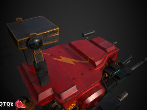 AssaultMech Modelo 3D