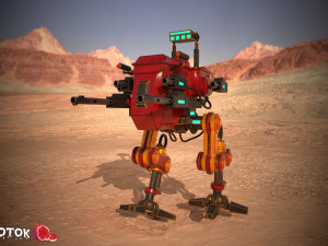AssaultMech Modelo 3D