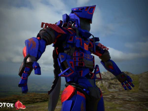 Warrior Robot 3D Model