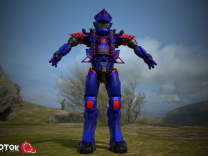 Warrior Robot Modelo 3D