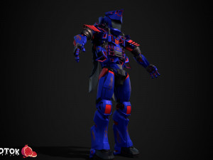 Warrior Robot Modelo 3D