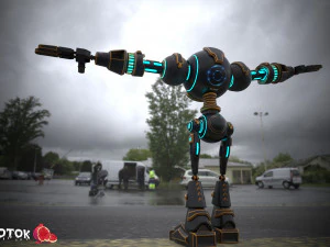 MechRobot 3D Model