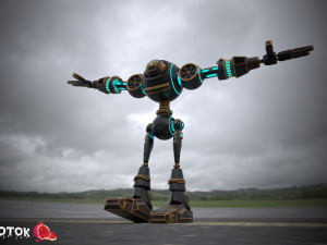 MechRobot 3D 模型