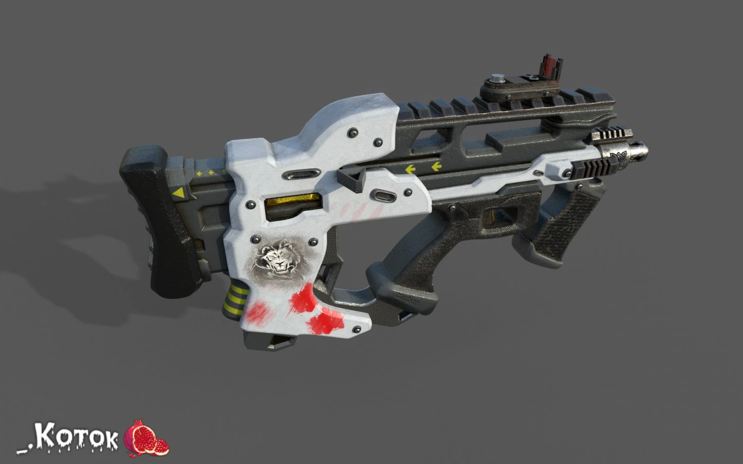 Fucile Modello 3D .c4d .max .obj .3ds .fbx .stl .blend 