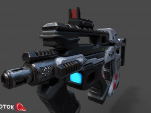 Rifle Modello 3D