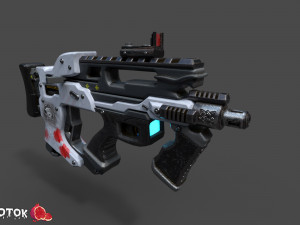 Rifle Modello 3D