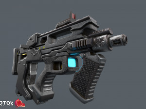 Rifle Modello 3D