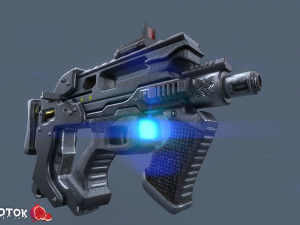 Rifle Modello 3D