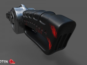 SpaceRifle Modello 3D