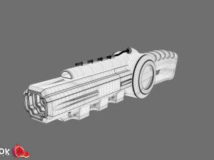 SpaceRifle 3D Model