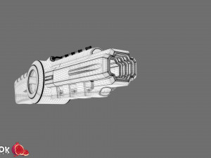 SpaceRifle Modello 3D
