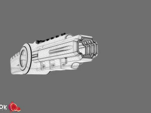 SpaceRifle 3D Model