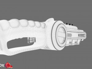 SpaceRifle Modello 3D