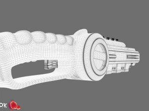 SpaceRifle 3D Model