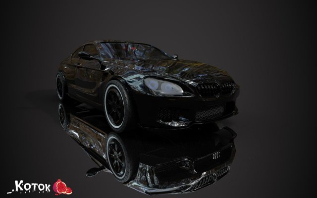 BMWcoupe m6 Modèle 3D .c4d .max .obj .3ds .fbx .stl .blend 