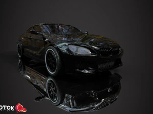 BMW coup&eacute; m6 3D Model