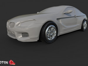 BMWcoupe m6 Modèle 3D