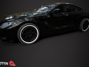 BMWcoupe m6 Modèle 3D