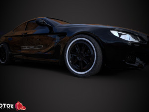 BMWcoupe m6 Modèle 3D