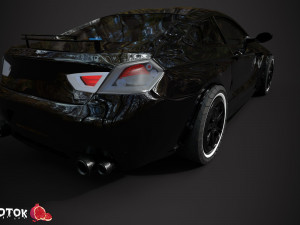 BMWcoupe m6 Modèle 3D