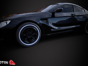 BMWcoupe m6 Modèle 3D