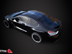 BMWcoupe m6 Modèle 3D