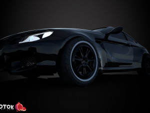 BMWcoupe m6 Modèle 3D