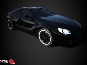 BMWcoupe m6 Modèle 3D