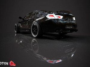 BMWcoupe m6 Modèle 3D