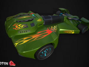 Race Car 3D Model