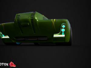 Race Car 3D Model