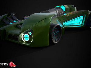 Race Car 3D Model