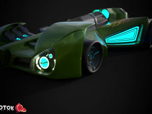 Macchina da corsa Modello 3D