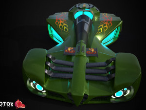 Race Car 3D Model
