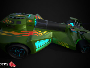 Race Car 3D Model