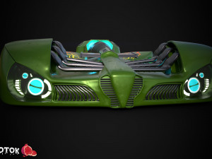 Race Car 3D Model