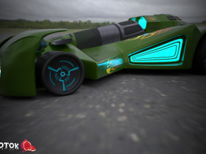 Race Car 3D Model
