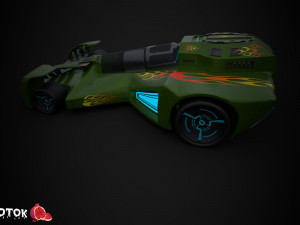 Race Car 3D Model