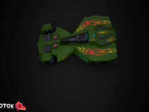 Macchina da corsa Modello 3D