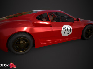 Race car 3D 모델