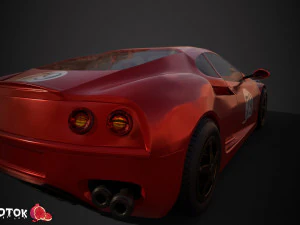 Race car 3D Model
