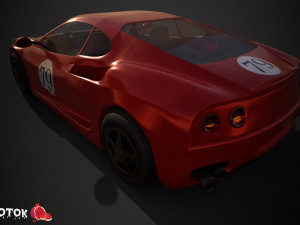 Race car 3D 모델