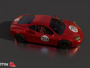 Race car 3D 모델