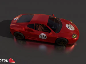 Race car 3D Model