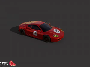 Race car 3D Model