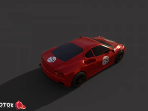 Race car 3D Model