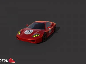 Race car 3D Model